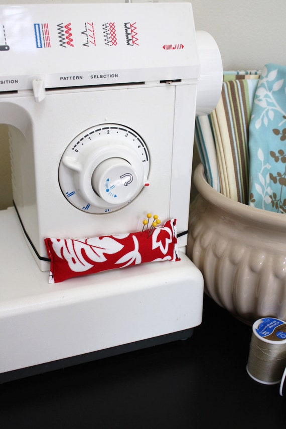 Sewing Machine Pin Cushion by ByStudio13 on Etsy