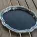 Oval Magnetic Chalkboard Tray