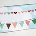 CHECKBOOK COVER - Sunny Afternoon Bunting
