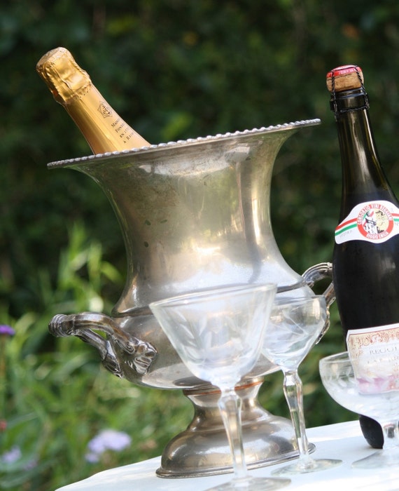 Vintage Silver Plated Champagne Bucket