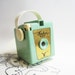 Sabre 620 Vintage Box Camera in Mint Green