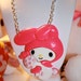 ON HOLD My Melody Necklace Huge So cute Decora Fairy kei Kawaii girls