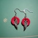 Angel Wings and Buttons Earrings