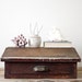 RESERVED Wood Desktop with Drawer