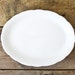 White Platter by Buffalo China, Vintage Restaurant Ware