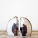 Vintage Natural Quartz Bookends