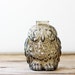 Vintage Glass Owl Bank