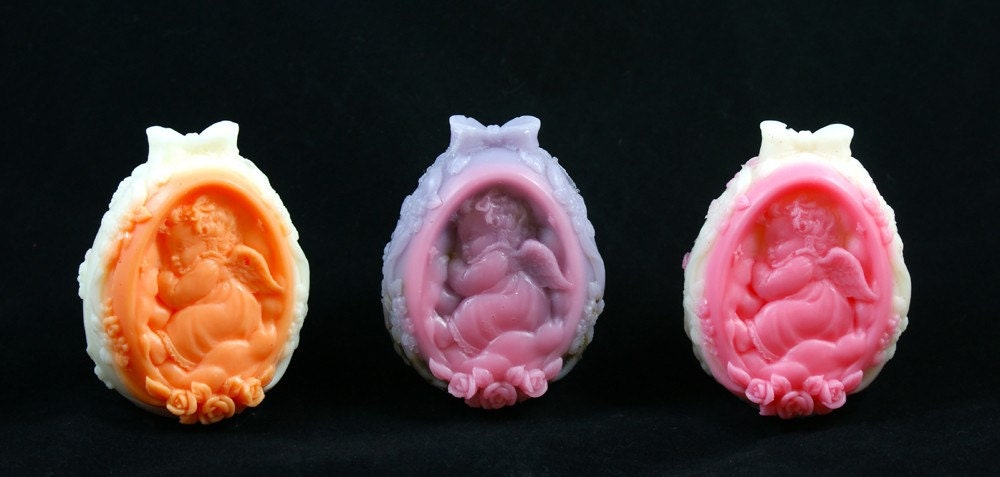 handmade soap 1 bars Stephenson Shea Butter and Goats Milk lavander orange and autumn lodge