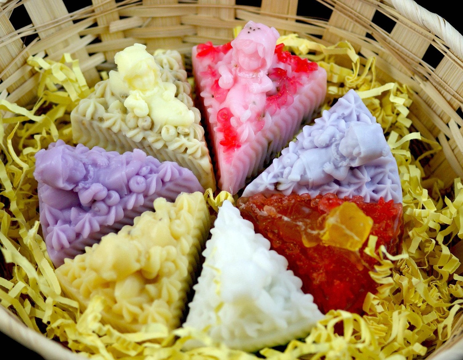 handmade soap 7 bars Stephenson Shea Butter and Goats Milk lavander orange and autumn lodge