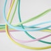 RESERVED Molly Hunker 2x 4m green colored cord sets
