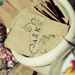 Custom Listing for ERICA: 130 Wedding Favor CANDY BAGS. Custom. Rustic Chic. Hand Stamped.