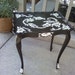 Little Bitty Black French Table
