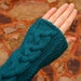 Magical Beanstalk Mitts - Peacock