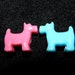 Reserved for Rayven 30 Dog Doggie Beads Multi-colored beads look like a Scottie 30 beads
