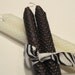 Black/White Beeswax Candles