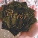Dr Who Inspired River Song Prayer Leaf