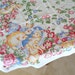 Sale Easter Tablecloth Vintage Spring Bunnies