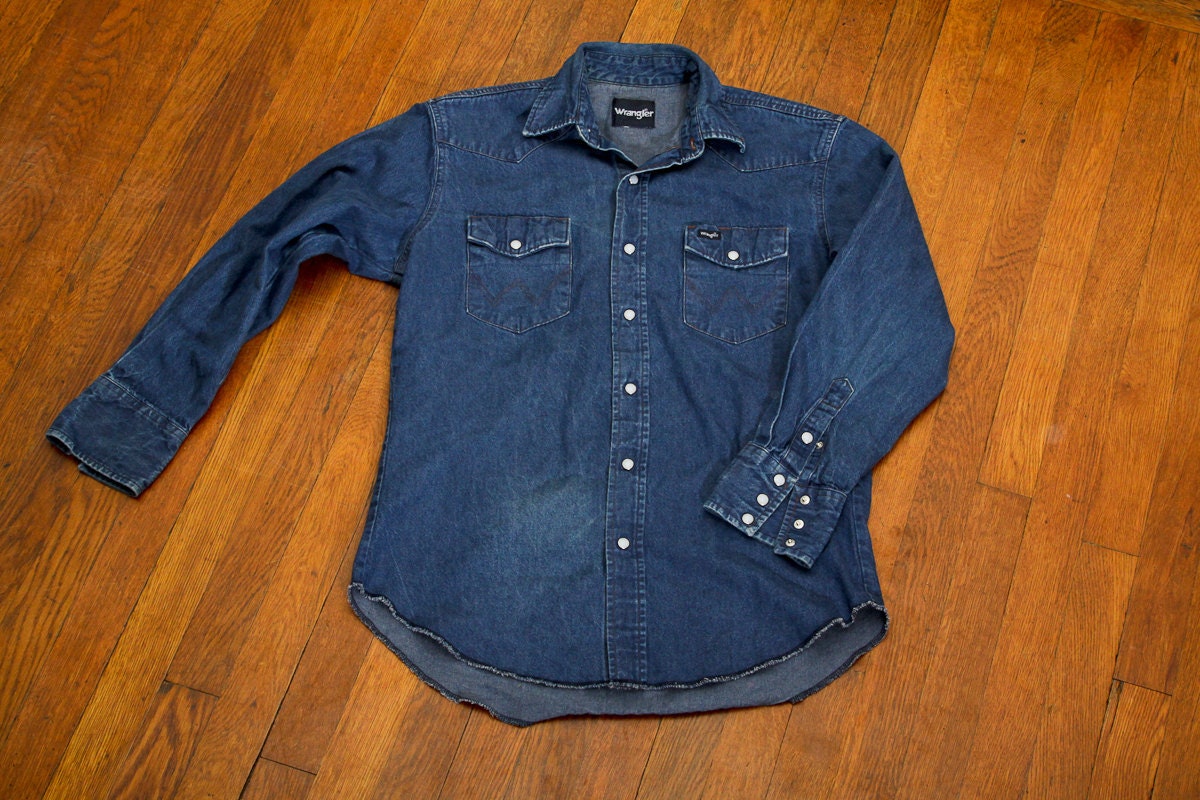 Vintage Wrangler Denim Shirt