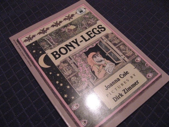 Bony Legs by Joanna Cole Scholastic Paperback 1983, Good Kid's Halloween Book Bony Legs by Joanna Cole Scholastic Paperback 1983, Good Kid's Halloween Book
