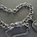 RESERVED for HEATHER - Silver St. Francis Charm Bracelet