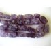 Amethyst Rough Nuggets - 19mm To 13mm Amethyst Nuggets - 17 Inch Strand