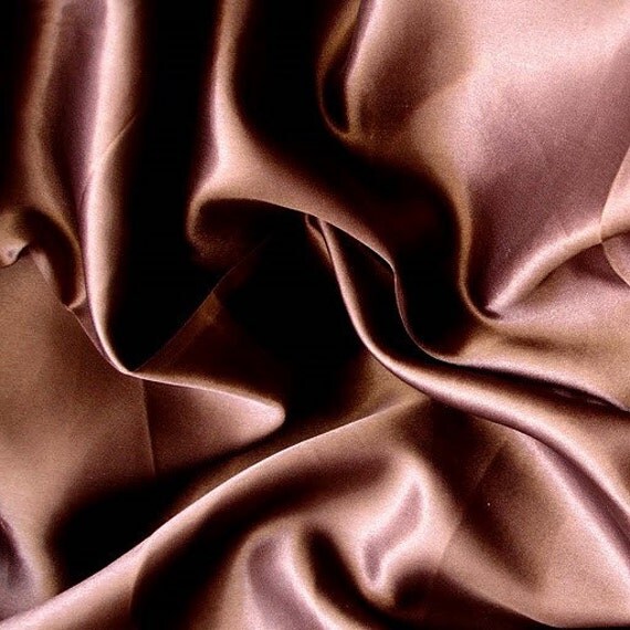 Chocolate Satin Fabric