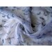 Reserved For Sandra McCarthy - Romantic Blossom - Silk Organza Fabric With Hand Painting Technique