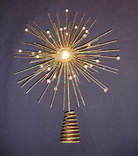 vintage starburst christmas tree topper vintage starburst christmas tree topper