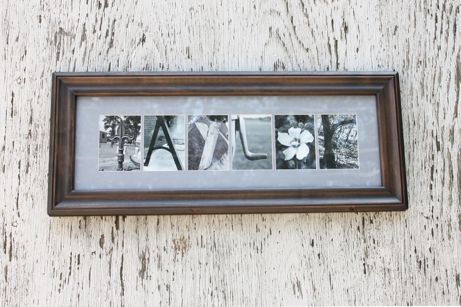 Any Size Custom Name Frame Letter Art Photography Choose