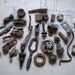 Lovely Rusty Metal Parts - Industrial Salvage - Found Objects for Assemblage, Sculpture or Altered Art