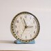 Vintage Alarm Clock Baby Ben Blue with Rhinestones