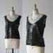 vintage sequin top // Moonlight Becomes You