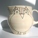 SALE- Handmade Ceramic Pitcher- Owl Creamer