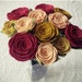 dozen felt rose bouquet-pick your colors