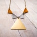 Bunting on Golden Summit Necklace - Limited Edition