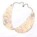 Floral Leather Peter Pan Collar Necklace - Last One