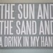 Beach Cottage Style Wood Sign JAPAN RELIEF
