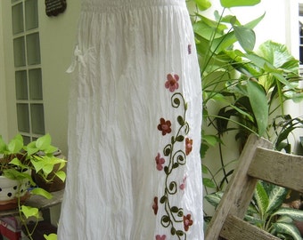 Nothing to Worry About Pants - White