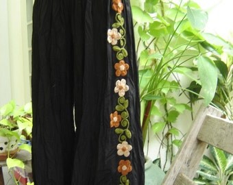 Nothing to Worry About Pants - BLACK