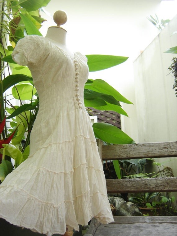 cotton short gown design