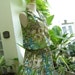 SALE from 41 now 30 - Green Printed Cotton Tunic - D612