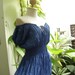 Princess Cotton Dress II - Blue
