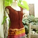 Princess Tie Dyed Cotton Dress - BR0305