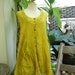 Sleeveless Cotton Top - Mustard Yellow