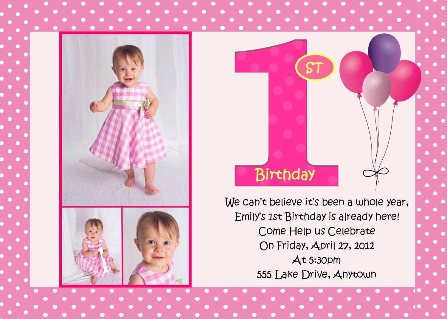 Culturavagabonda 1St Birthday Email Invitations Free