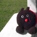 3 1/2 ins. (10 cm) Lady Bug Bean Bag