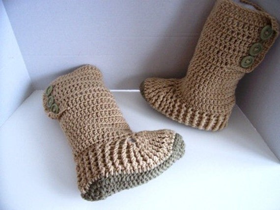Crochet Pattern For Ugg Boots For Adults
