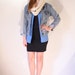 denim jean jacket 90s spring size medium