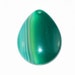 Green Stripe Agate Pendant Bead GSA168418