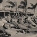 Vintage Snapshot Gay Vacation Relaxation handsome sunbathing men photo